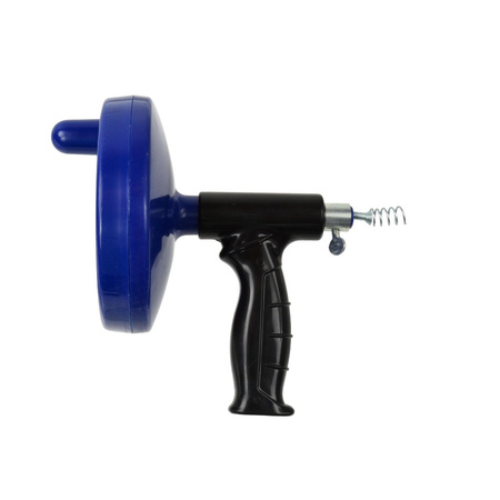 Hand-Rohrreinigungsspirale 6mm x 5m Kunststoffgehäuse G73159