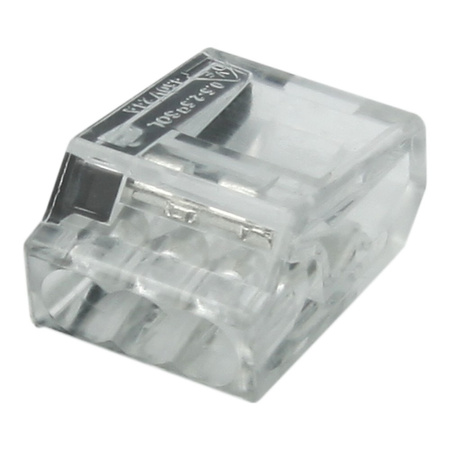 10 Stück Dosenklemmen 3x0.5-2.5 mm² Verbindungsklemmen VDE DGN 10-DG228-3.5-03P