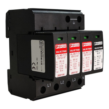 Blitzstromableiter VAL-MS-T1/T2 Überspannungsschutz 335/12.5/3+1 PHOENIX CONTACT 2800184