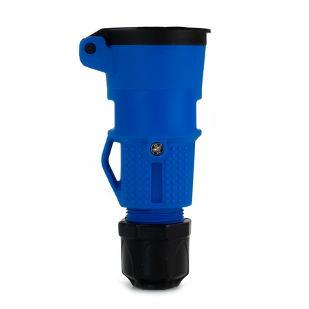 Elektrische Steckdose UPS mit Kabelverschraubung 16A TYP E IP54 250V AC TPE 3101-708-0900