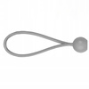 10 Stk. Spanngummi Set mit Kugel 10x20cm grau Bradas BCB-0520GY-B
