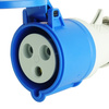 CEE Campingsteckdose Kupplung 3P 32A IP44 230V 3124-304-0901