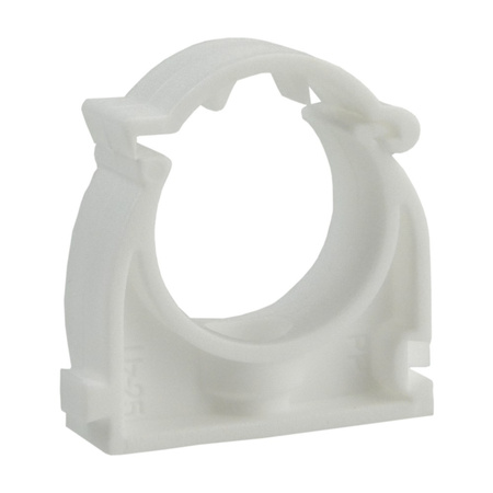 1 Stück PVC Rohrschelle RL, RLm, RS ⌀20 Rohrclip Rohrklemme Rohrhalter Marmat UZ-20