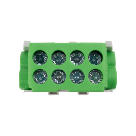 Hauptleitungsklemme Abzweigklemme HLAK 25-1/2/25 M2 grün Klemmblock Verteilerklemme 1P 1,5-25 mm2 Pollmann 208 2080190