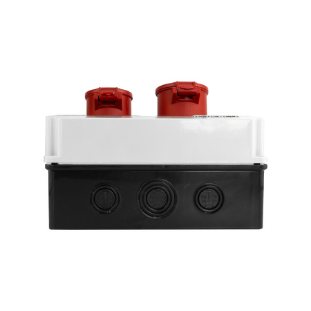 Baustromverteiler JUN 32A/16A/4x230V mit Schutz IP54 DOKTORVOLT® DV-6856-F