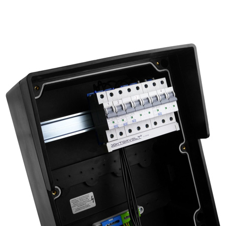 Baustromverteiler Vollgummi HD-S IP67 32A/5P 16A/5P 2x230V Doktorvolt® DV-9542-D