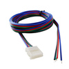 Verbinder mit 2m Kabel LED RGB 10mm 4Pin Band XC11 GTV LD-ZTLRGB2M-4N