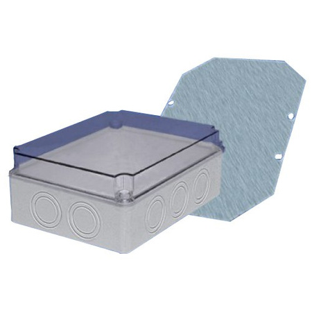 Industriegehäuse OH-3A.3 mit Montageplatte, Abzweigdose Gehäuse E-P 29.33