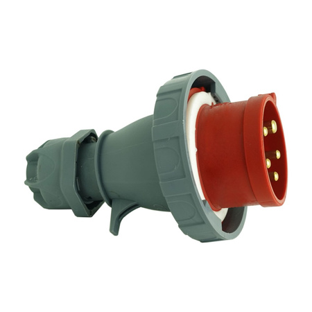 CEE Stecker mit Phasenwender 5P 16A IP67 400V 3106-350-1600
