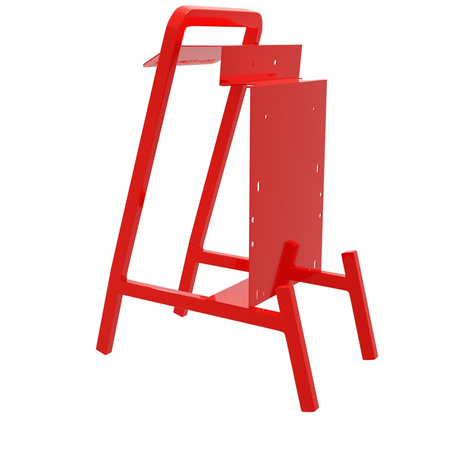 Ständer für TD Stromverteiler Gestell rot Stahlgestell verzinkt Doktorvolt DV-6092-ST