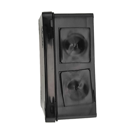 Abzweigkasten Aufputz Dose IP55 ViPlast 6/12 Eingängen 05 Schwarz 022-05