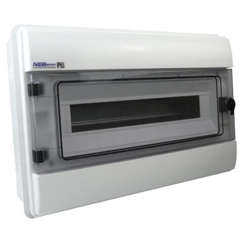 Feuchtraumverteiler Verteilerkasten Unterverteilung 1000V RHp 18 IP65 18Module UP E-P 36.180