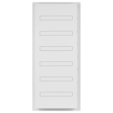 Doktorvolt Verteilerkasten Unterputz Sicherungskasten aus Metall 108 Module 6-reihig IP30 MP108/6/18