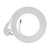 Anschlusskabel 1,5m mit Winkelstecker Uni-Schuko 250V 16A 3x1,5 mm² OMY PP-50 Weiß W-97177