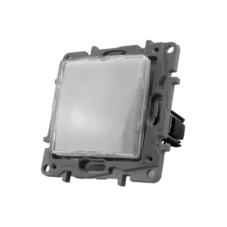 Taster beleuchtet mit Beschriftungsfeld NILOE weiß/beige Legrand 66 664515