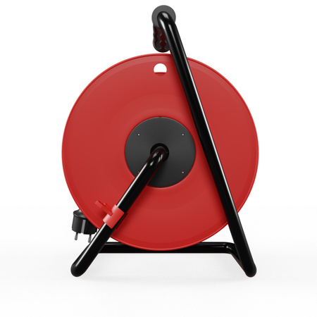 Kabeltrommel 30m 4× 230 V Schuko 3×2,5 H05RR-F Professional Line W-98686