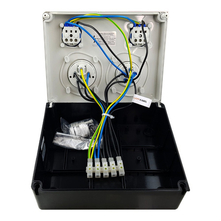 Stromverteiler 32A 16A 2x230V Baustromverteiler Doktorvolt FRED DV-2169-D