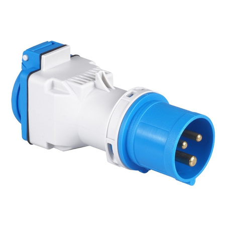 CEE Camping Adapter 16A auf 230V französisches System 3120-704-0900