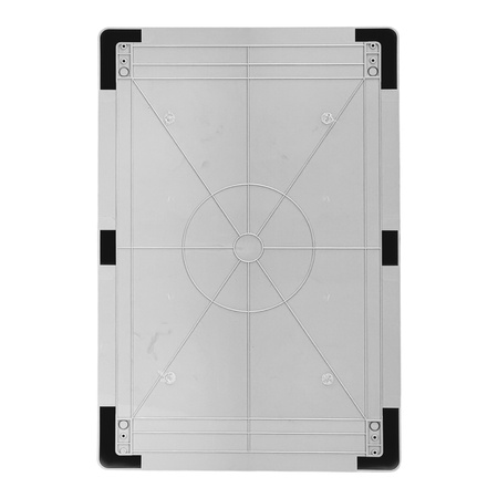 Leergehäuse mit Tür 400x600x200mm Schaltschrank Aufputz Verteilerschrank IP65 IK10 TP Electric 3310-560-0600