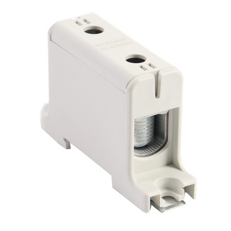 Hauptleitungsklemme Anschlussklemme ETB 95/1 Al/Cu Universalklemme elektroinstallation 2 Löcher Elektro Becov UK1095.21