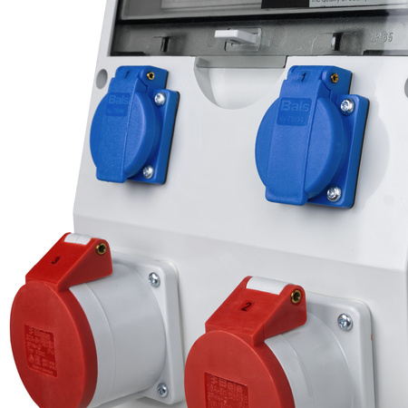 Stromverteiler ECO 1x32A 1x16A 2x230V franz/belg System Doktorvolt DV-2596-F