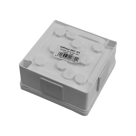 Abzweigkasten Aufputzdose IP55 ViPlast 4 Eingängen 01 001-01