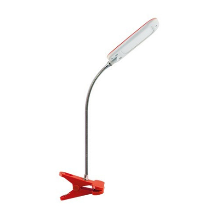 Schreibtischlampe mit Clips DORI LED RED CLIP IDEUS 02866