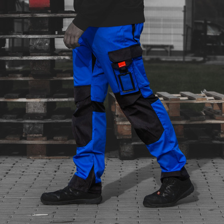 Bund- Arbeitshose 245 g/m2 Größe 58 für Elektriker Doktorvolt DV-2124-SD-B550-58