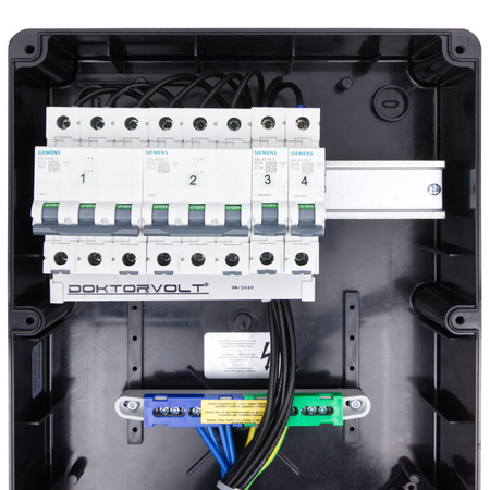 Stromverteiler pTD-S 32A 16A 4x230V SIEMENS und MENNEKES Doktorvolt DV-4852-D