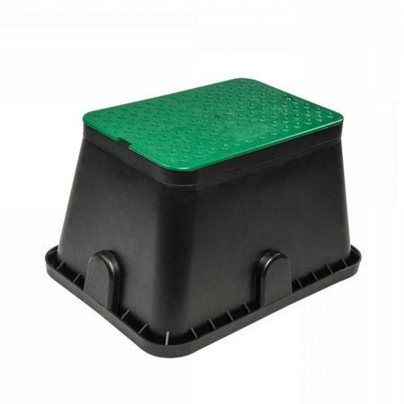 Ventilbox Ventilkasten mit Deckel Bewässerung rechteckig 51x38cm DSSZ-P5138G