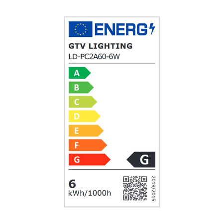 LED Leuchtmittel SMD E27 6W warmweiß 3000K 8745