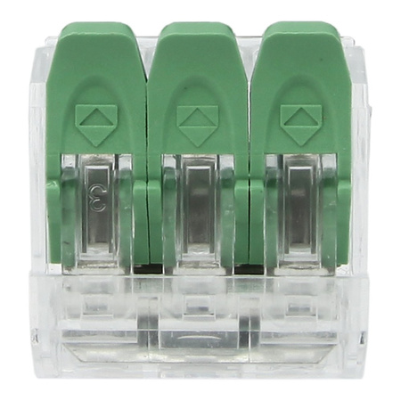 Dosenklemme 3x0.2-4.0 mm² Verbindungsklemme VDE UL 450V 32A DGN 1 Stück 100 Stück DG221-5.6-03P-17-00A