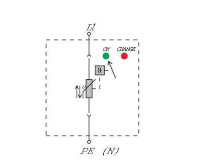 VPU I 1 280V/12,5KA Blitzschutz Überspannungsableiter Überspannungsschutz B+C Weidmüller 1352130000