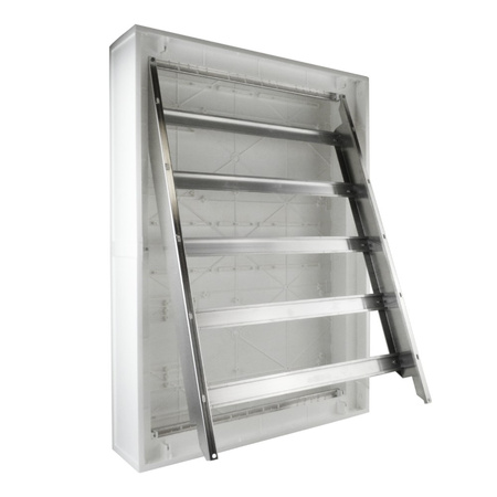 Verteilerkasten IP54 DARP-120 5x24 Unterputz Alutür Unterverteiler Sicherungskasten E-P 9.524