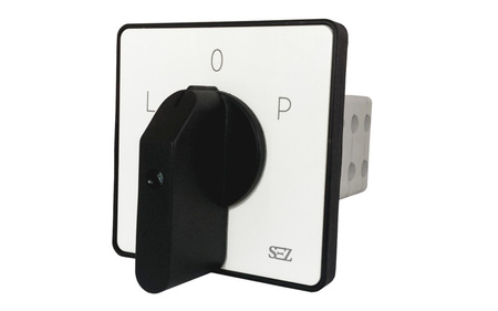 SEZ Nockenschalter 3P 63A L-0-P 500V mit Griff S63 JD 9151 C6