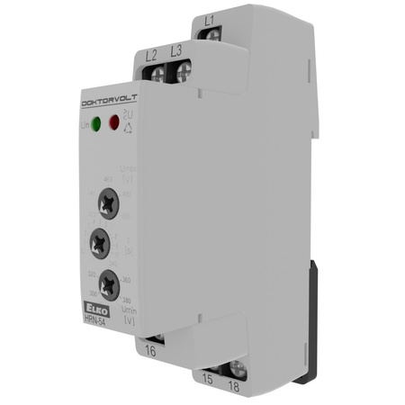 Relais für Spannungsüberwachung in 3-phasigen Netzen ELKO HRN-54