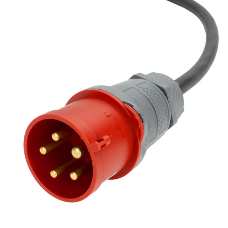 Baustromverteiler 16A 32A CEE 4x230V und Ständer mit Dach  TGD-S/FI  mit Stecker und Kabel  Stromverteiler Wandverteiler mit VDE Sicherungen Doktorvolt DV-6074-D