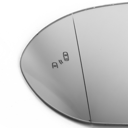 Außenspiegel Spiegelglas Links für OPEL ASTRA K 2015-2021 Fahrerseite mit Totwinkelassistent 315788126044