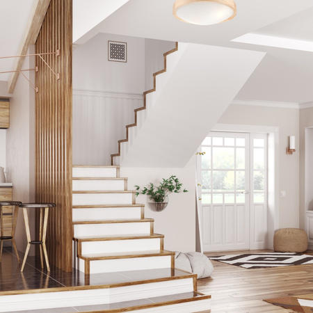 LED Deckenleuchte Lampe Kiefer 2-flammig gewölbt 37 cm E27 LD-PD-8.2 SOSNA