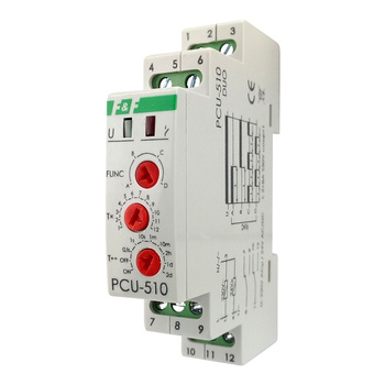 Zeitrelais Multifunktionsrelais Heizung Signalisierung Time Relay  Relais PCU-510 DUO F&F 5403