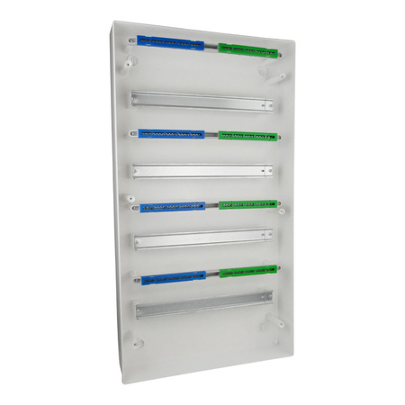 Feuchtraumverteiler Verteilerkasten 1000V 72Module Aufputz Sicherungskasten RH-72/4B AP VDE E-P 36.171