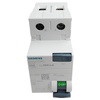 SIEMENS Fehlerstromschutzschalter 25A 2P 300mA Typ AC VDE Fi-Schalter RCD 5SV4612-OKL