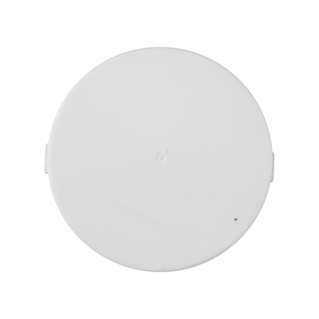 F-tronic Federdeckel für Schalterdosen Dosendeckel Feder-Steckdeckel 60mm Deckel 50 Stück weiß 7390 E109A