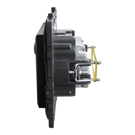 Endsteckdose TV-R-SAT schwarz 10 dB Niloe Step 863579