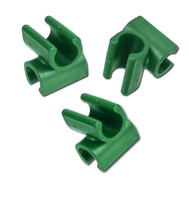 10Stück Pflanzenclips Winkelverbinder für Pflanzstäbe Ø8mm Bradas TYLK08