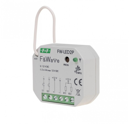 Steuerung 2-kanalig Funksteuerung F&Wave F&F FW-LED2P