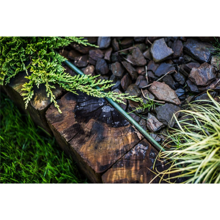 Rasenkante flexible Beeteinfassung 18m Länge 12,5cm Höhe ideale Rasenabgrenzung Bradas OBKGY18125