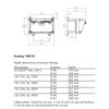 Wandverteiler AMAXX 910007 16A 400V 2x230V Schuko IP44 ohne Sicherungen Mennekes Steckdosen-Kombination