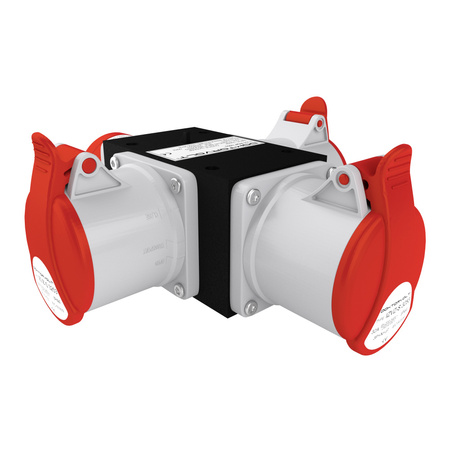 CEE Adapter 3x32A /400V Baustromverteiler ROP 3253 DV