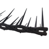 Vogelschreck Kunststoff Spikes Vogelabwehr dunkelgrau Taubenabwehr Balkon DV-318_CS